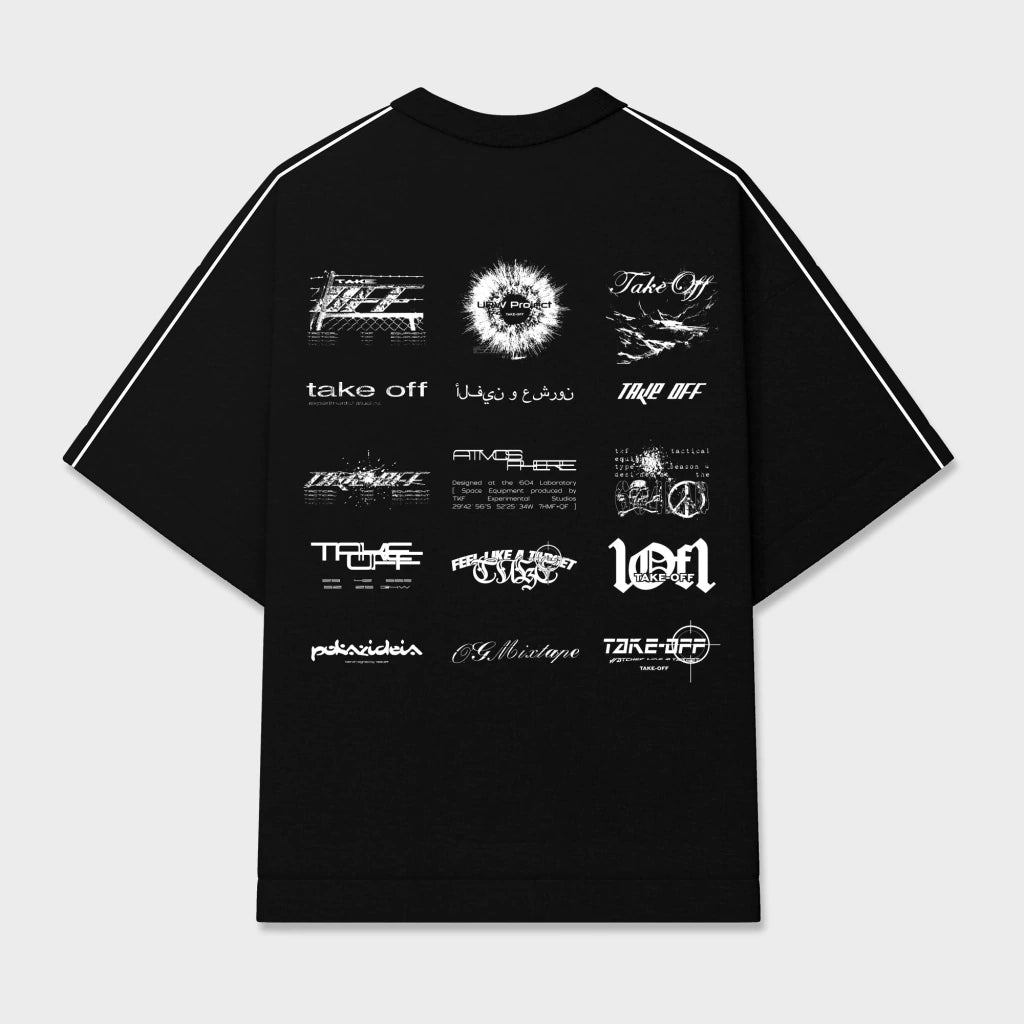 5y Black Tee